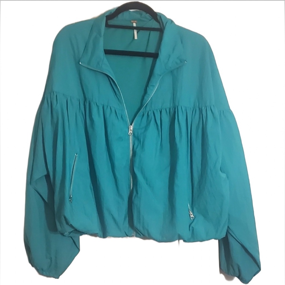 🌺Free People Now or Never Nylon Bomber Jacket🌸🌺 - Picture 7 of 15